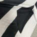 24/25 Juventus Home Black White Jersey Kit Short Sleeve-9876164