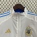 2024 Argentina Trench Coat Reversible White Blue Windbreaker Long Sleeve-7865072