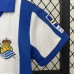 24/25 Kids Real Sociedad Home Blue White Kids Jersey Kit short sleeve (Shirt + Short)-5882420