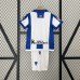 24/25 Kids Real Sociedad Home Blue White Kids Jersey Kit short sleeve (Shirt + Short)-5882420