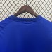 2024 Spain Training Blue White Jersey Kit Short Sleeve-9575407