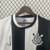 24/25 Corinthians Third Away Black White Jersey Kit Short Sleeve-1953754