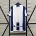 24/25 Real Sociedad Home White Blue Jersey Kit Short Sleeve-2694923