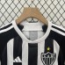 24/25 Kids Atletico Atlético Mineiro Home White Black Kids Jersey Kit short Sleeve (Shirt + Short)-2396533