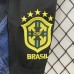 2024 Kids Brazil Special Edition Kids Gray Black Jersey Kit short sleeve (Shirt + Short)-3265573