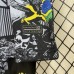 2024 Kids Brazil Special Edition Kids Gray Black Jersey Kit short sleeve (Shirt + Short)-6723485