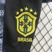 2024 Kids Brazil Special Edition Kids Gray Black Jersey Kit short sleeve (Shirt + Short)-6723485