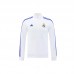 24/25 Real Madrid White Edition Classic Jacket Training Suit (Top+Pant)-913726