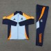 24/25 Real Madrid Gray Orange Edition Classic Jacket Training Suit (Top+Pant)-8130586