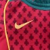 2024 Kids Portugal Home Red Kids Jersey Kit short sleeve (Shirt + Short)-3913673