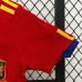 Retro 2010 Kids Spain Home Red Kids Jersey Kit short sleeve (Shirt + Short)-4315359