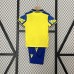 24/25 Kids Cadiz Home Yellow Kids Jersey Kit short sleeve (Shirt + Short)-6386961