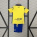 24/25 Kids Hummel Las Palmas Home Yellow Kids Jersey Kit short sleeve (Shirt + Short)-6073851