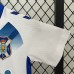 24/25 Kids Hummel Tenerife Home White Blue Kids Jersey Kit short sleeve (Shirt + Short)-159931