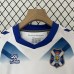 24/25 Kids Hummel Tenerife Home White Blue Kids Jersey Kit short sleeve (Shirt + Short)-159931