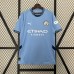 24/25 Manchester City Home Blue Jersey Kit short Sleeve (Shirt Short + Socks)-7659132