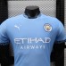 24/25 Manchester City Home Blue Jersey Kit short Sleeve (Shirt Short + Socks) (Player Version)-6715108