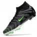 Air Zoom Mercurial Superfly IX Elite FG Soccer Shoes-Black/Green-4582148