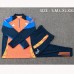 24/25 Juventus Orange Blue Edition Classic Jacket Training Suit (Top+Pant)-9967240