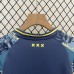 24/25 Kids Ajax Away Blue Yellow Kids Jersey Kit short sleeve (Shirt + Short)-8171519