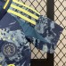 24/25 Kids Ajax Away Blue Yellow Kids Jersey Kit short sleeve (Shirt + Short)-8171519