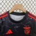 24/25 Kids Benfica Away Black Red Kids Jersey Kit short sleeve (Shirt + Short)-8491929