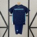 24/25 Kids Porto Third Away Navy Blue Kids Jersey Kit short sleeve (Shirt + Short)-1584246