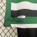 24/25 Kids Lisbon Home Green Black Kids Jersey Kit short sleeve (Shirt + Short)-2676772