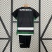 24/25 Kids Lisbon Home Green Black Kids Jersey Kit short sleeve (Shirt + Short)-2676772