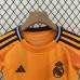 24/25 Kids Real Madrid Away Yellow Kids Jersey Kit short sleeve (Shirt + Short)-2530117