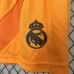 24/25 Kids Real Madrid Away Yellow Kids Jersey Kit short sleeve (Shirt + Short)-2530117