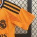 24/25 Kids Real Madrid Away Yellow Kids Jersey Kit short sleeve (Shirt + Short)-2530117