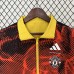 24/25 Manchester United M-U Trench Coat Reversible Yellow Red Windbreaker Long Sleeve-5057843