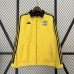 24/25 Manchester United M-U Trench Coat Reversible Yellow Red Windbreaker Long Sleeve-5057843