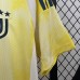 24/25 Juventus Away Yellow White Jersey Kit Short Sleeve-1959815