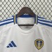 24/25 Leeds United Home White Blue Jersey Kit Short Sleeve-5126063