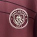 24/25 Manchester City Third Away Wine Red Jersey Kit Short Sleeve-7989077