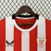 24/25 Athletic Bilbao Home White Red Jersey Kit Short Sleeve-488327