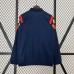 2024 Spain Windbreaker Navy Blue Windbreaker Long Sleeve-8767916