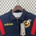 2024 Spain Windbreaker Navy Blue Windbreaker Long Sleeve-8767916