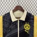 24/25 Borussia Dortmund Trench Coat Reversible Black Khaki Windbreaker Long Sleeve-509347