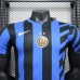 24/25 Inter Milan Home Blue Balck Jersey Kit Short Sleeve (Player Version)-8101127