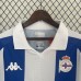 24/25 Deportivo La Coruna Home White Blue Jersey Kit Short Sleeve-4911087