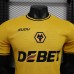 24/25 Wolverhampton Home Yellow Jersey Kit Short Sleeve (Player Version)-9370506