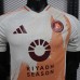 24/25 Roma Away White Orange Jersey Kit Short Sleeve (Player Version)-9311810