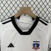 24/25 Kids colo colo Home Kids White Jersey Kit short sleeve (Shirt + Short)-8795567