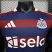 24/25 Newcastle United Away Red Blue Jersey Kit Short Sleeve (Player Version)-3548537