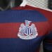 24/25 Newcastle United Away Red Blue Jersey Kit Short Sleeve (Player Version)-3548537