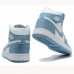 Air Jordan 1 AJ1 High Running Shoes-White/Blue-9990776