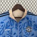 24/25 Manchester United M-U Trench Coat Reversible Blue Khaki Windbreaker Long Sleeve-1807447